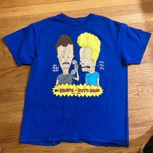 Beavis and Butthead size large tee shirt